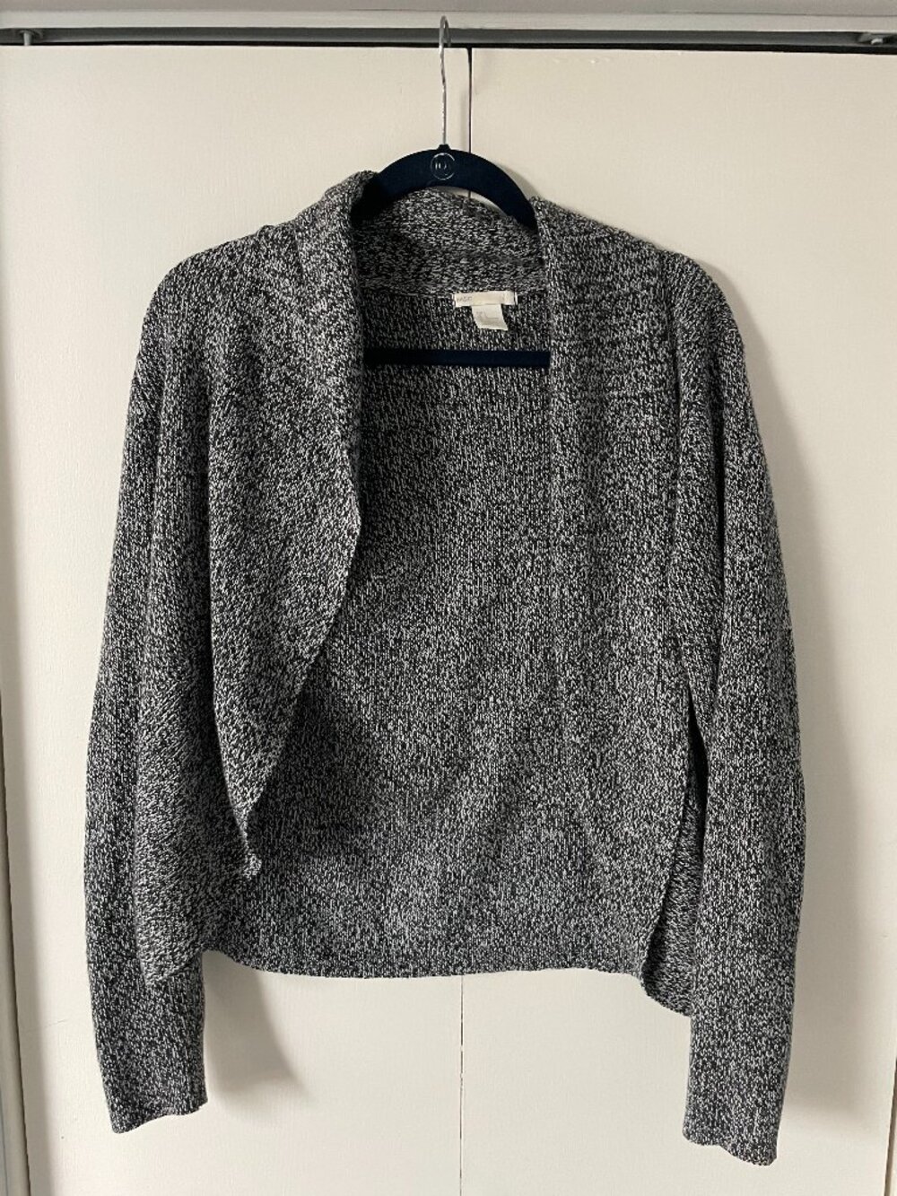 H&M Basic Long Sleeve Open Front Cardigan Sweater, L